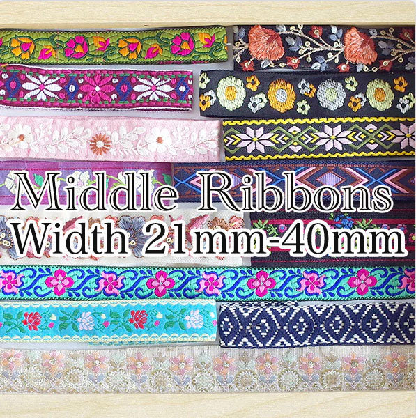 Middle Ribbons21mm-40mm
